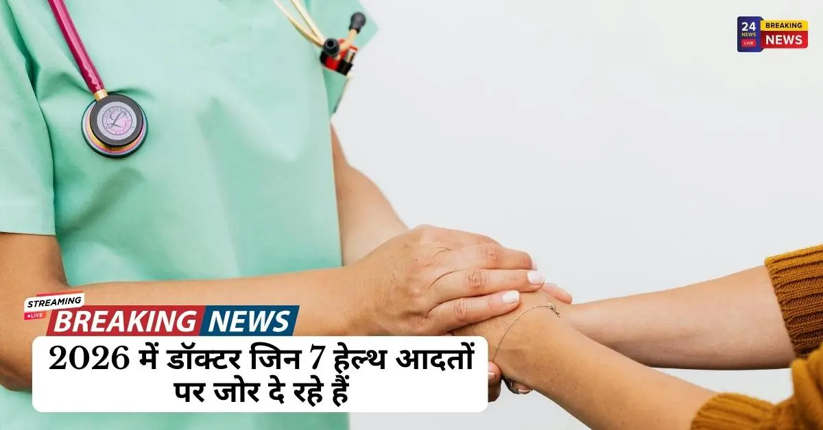 2026 में डॉक्टर जिन 7 हेल्थ आदतों पर जोर दे रहे हैं